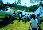 Mission, Ankunft