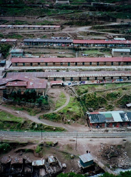 Chicla, Bergwerkssiedlung