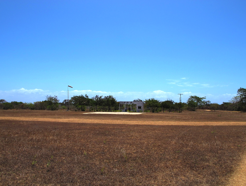 Ilha do Ibo, Flughafen
