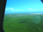 Anflug auf Ilha do Ibo