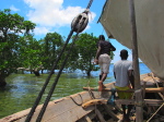 Dhow nach Ilha do Quirimba
