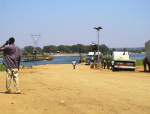 Kazungula, Ponton nach Botswana