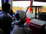 auf der Fahrt nach Chipata