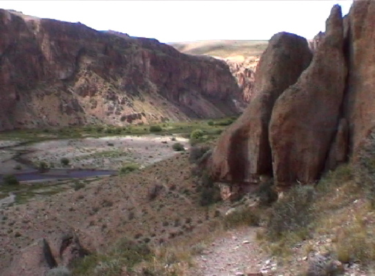 bei der Cueva de las Manos1