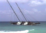 Wrack vor Sal